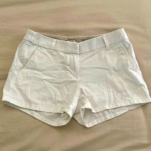 J.Crew Factory White Chino Shorts 3” size 2